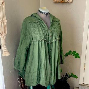 Free People Hooded top